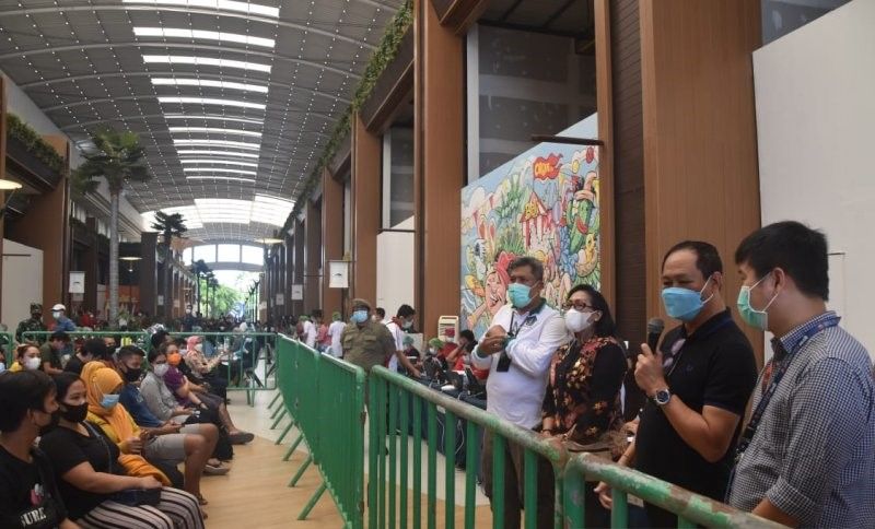 podiumnews.com-Pemkab Badung Gencarkan Vaksinasi, Percepat Pemulihan Ekonomi